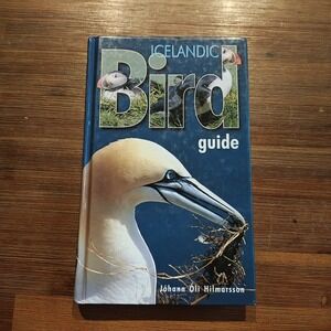 Icelandic Bird Guide by Hilmarsson, J.O. Hardback Birding Book 9789979103790
